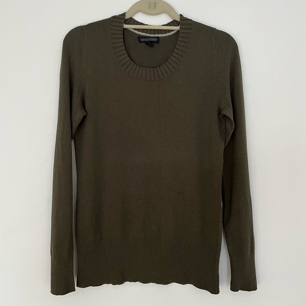 BANANA REPUBLIC Silk Cotton Cashmere Sweater